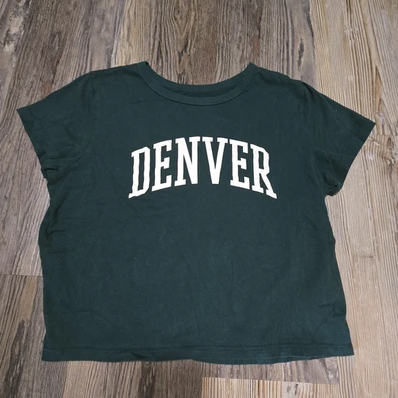 Hollister Forest Green Tee with White Logo - Picture 1 of 9